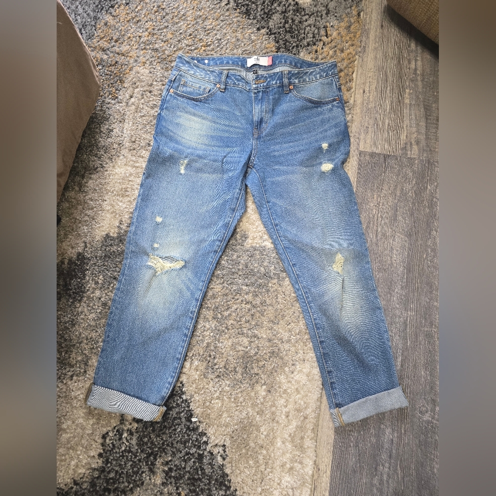 CAbi Light Blue Boyfriend Jeans